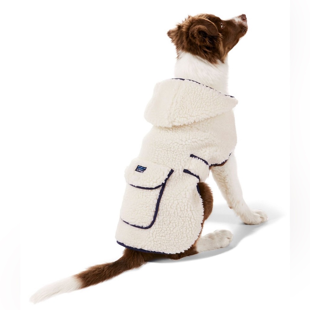 LL Bean Mountain Pile Fleece Jacket for Dogs (New With Tags)